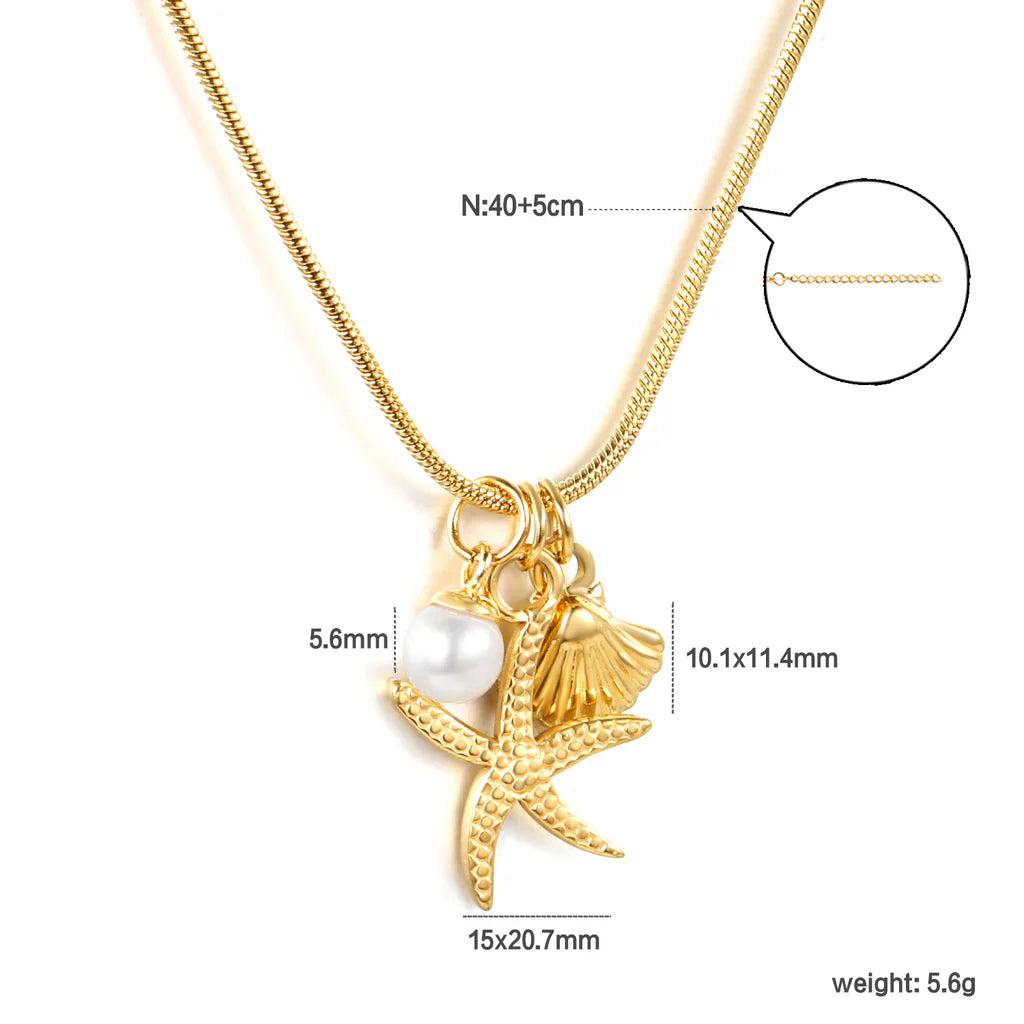 Seashore Charm Necklace