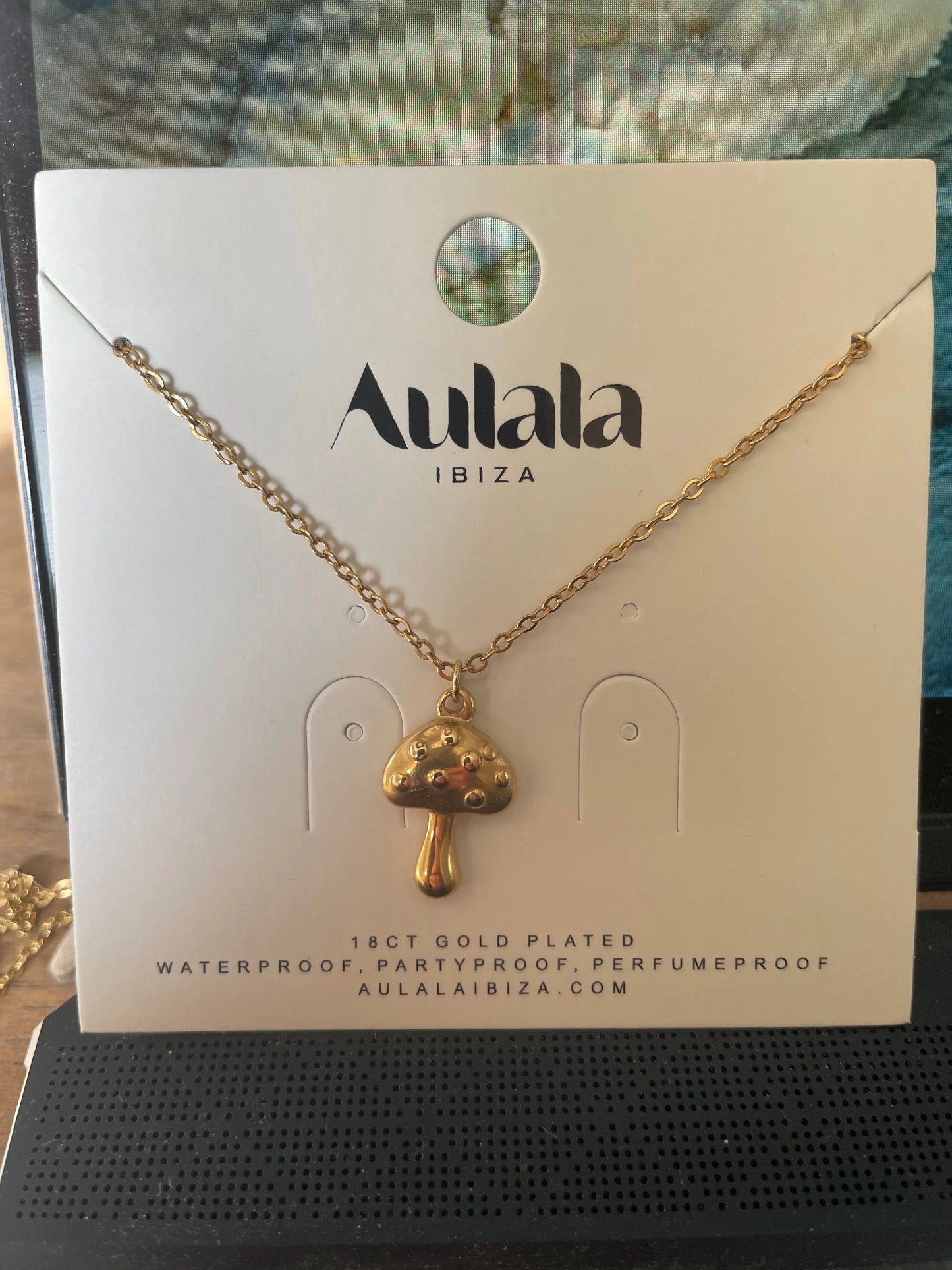 Mushie Pendant Chain Au La La