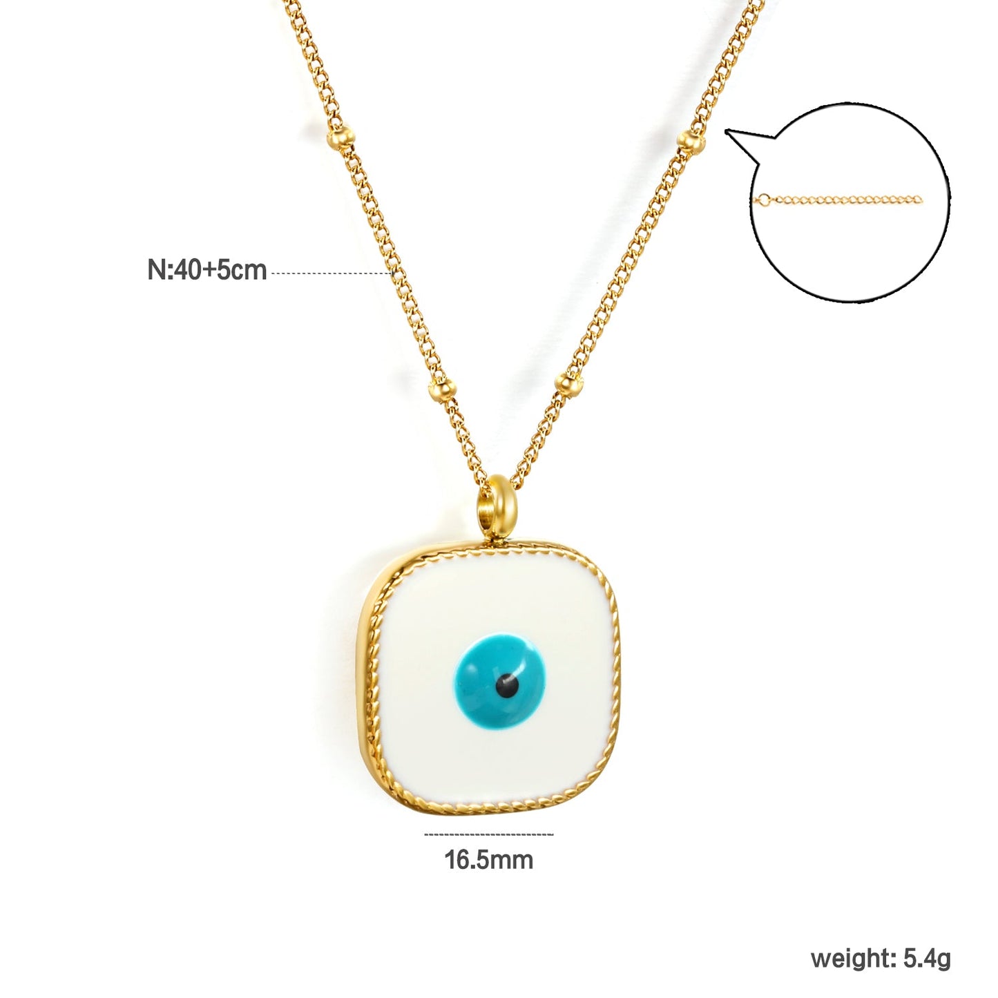 Aulala Eye Pendant Necklace