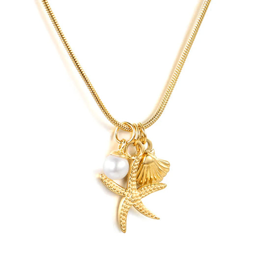 Seashore Charm Necklace