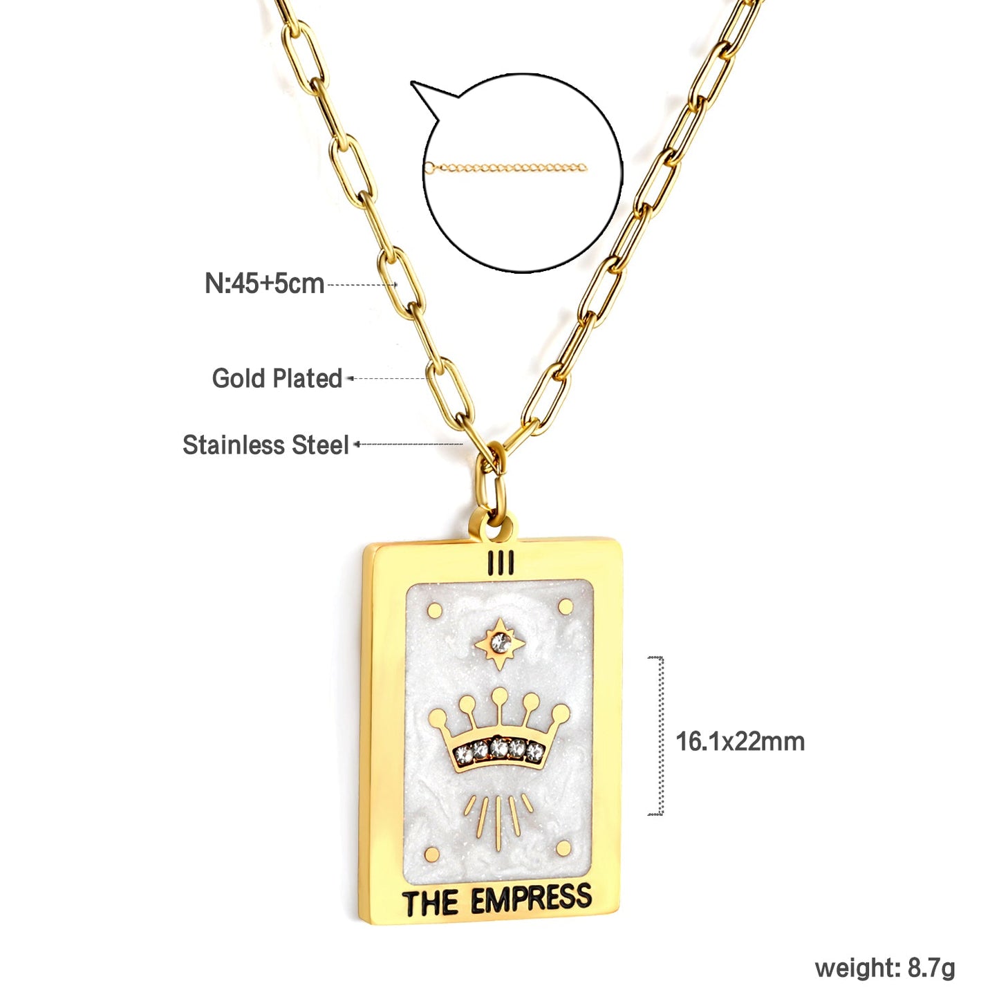 Aulala Tarot Pendant Empress