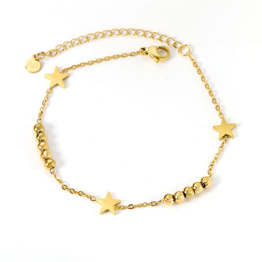Mini Star Gold Bracelet/Anklet