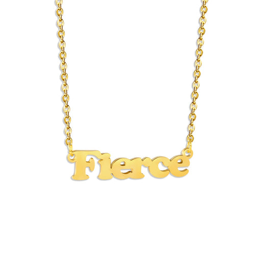 Fierce Necklace Gold