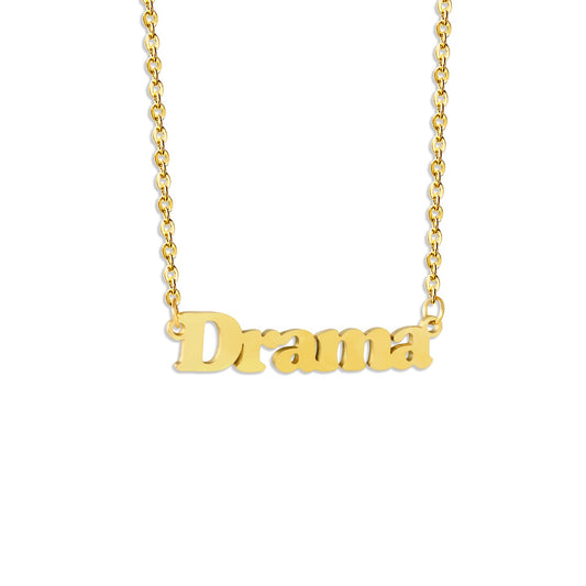 Drama Necklace Gold