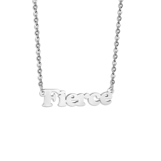 Fierce Necklace Silver