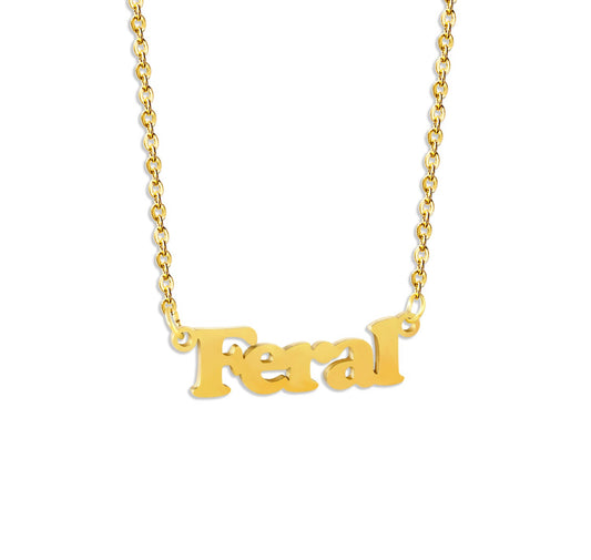 Feral Necklace Gold