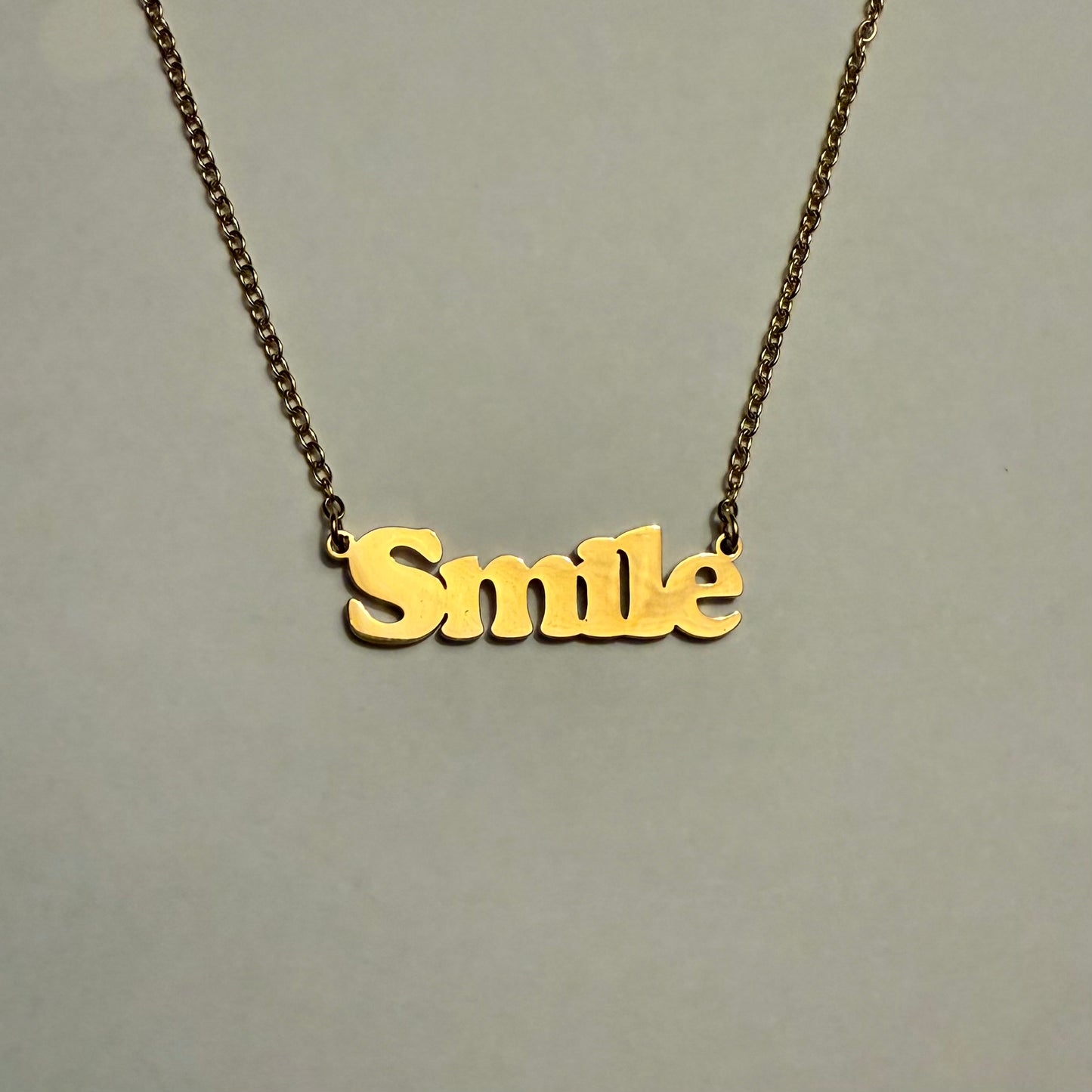 Smile necklace